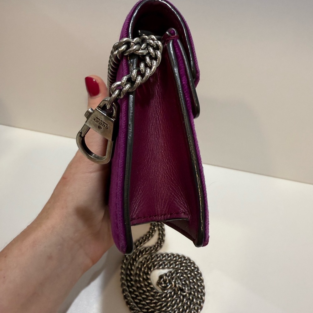 Gucci Dionysus Super Mini Purple Velvet Bag - Picture 3 of 13
